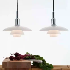 PH 3/2 Pendel, sort metalliseret fra<Louis Poulsen Clearance