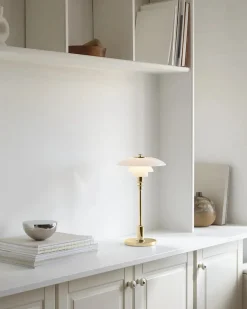 PH 2/1 Portable Bordlampe, messing fra<Louis Poulsen Outlet