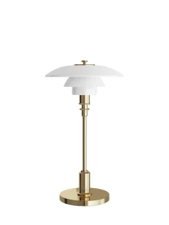 PH 2/1 Portable Bordlampe, messing fra<Louis Poulsen Outlet