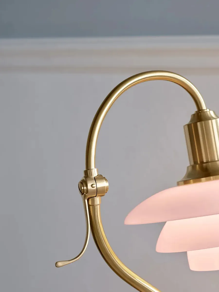 PH 2/2 Question Mark Pale Rose Bordlampe fra<Louis Poulsen Hot