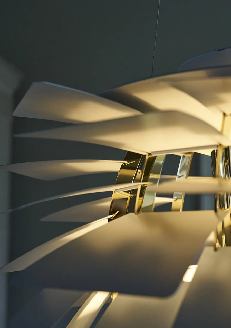 PH Artichoke Dusty Blue/Chrome fra<Louis Poulsen Online