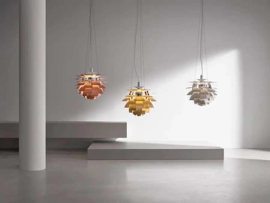 PH Artichoke Dusty Green/Chrome fra<Louis Poulsen Outlet