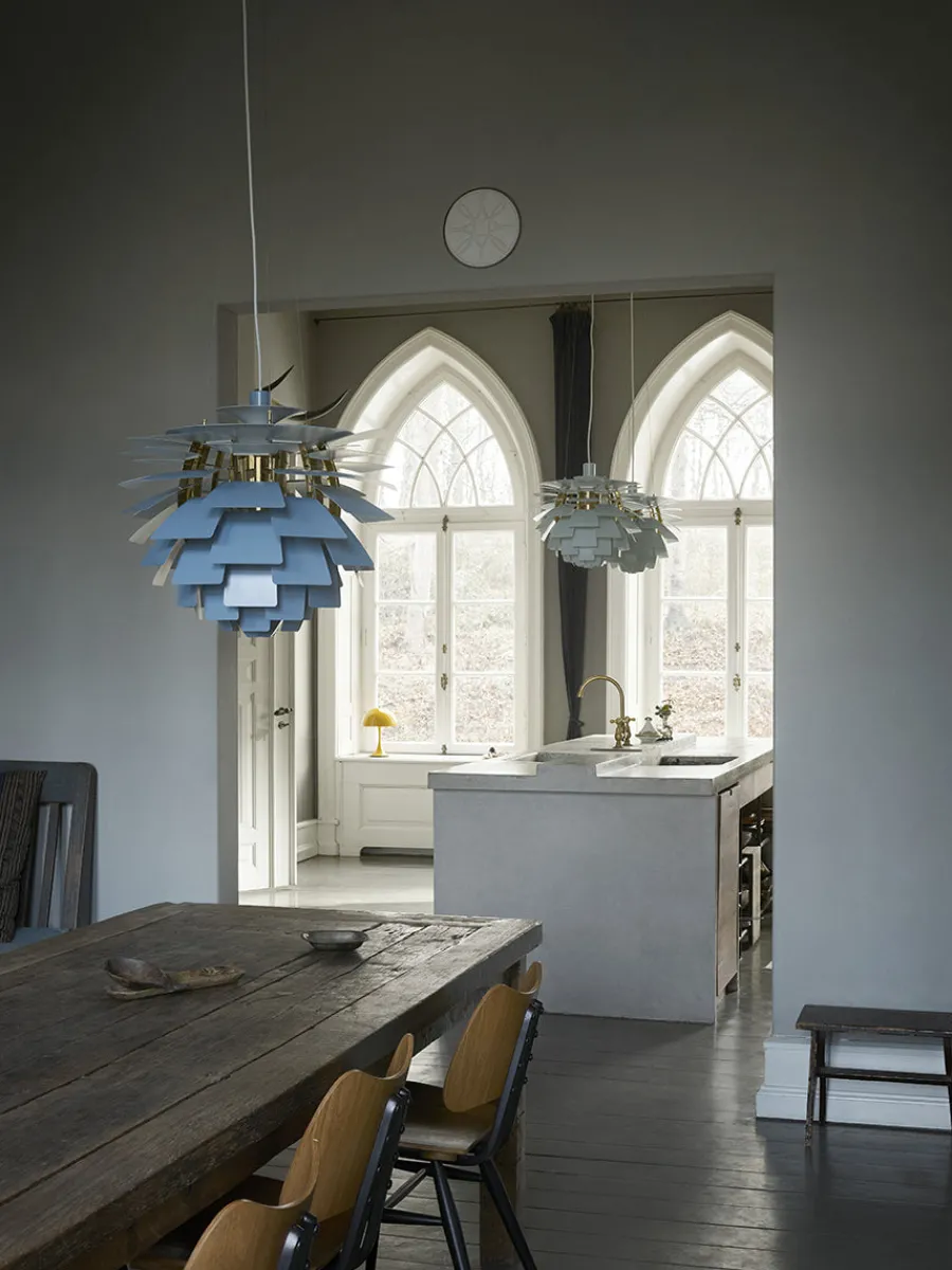 PH Artichoke i Sandblæst Glas fra<Louis Poulsen Hot