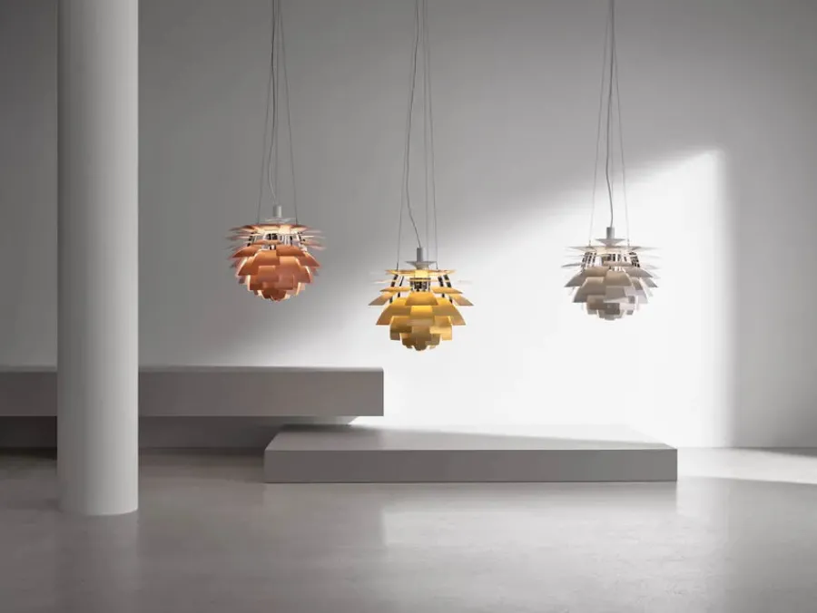 PH Artichoke i Sandblæst Glas fra<Louis Poulsen Hot