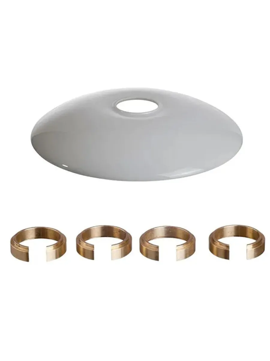 PH Bombardementskrone glas overskærm med 4 balanceringe fra<Louis Poulsen Clearance