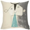 Picasso Tete de Faune Sur Fond Gris Argent Pude fra<Poulin Design Outlet