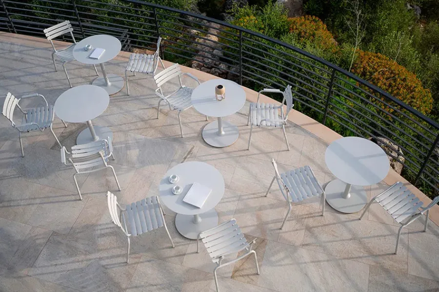 Pico Café table, rund base Ø74 cm fra<Houe