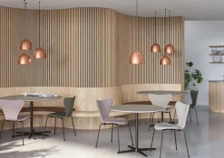 Piet Hein A623 Cafébord, Ø90 cm fra<Fritz Hansen Best