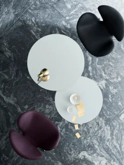 Piet Hein A223 Sofabord, Ø90 cm fra<Fritz Hansen Online