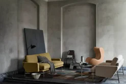 Piet Hein A223 Sofabord, Ø90 cm fra<Fritz Hansen Online