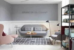 Piet Hein A222 Sofabord, Ø75 cm fra<Fritz Hansen Outlet