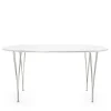Piet Hein B612 Bord, hvid laminat fra<Fritz Hansen Hot