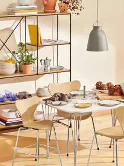 Piet Hein B638 spisebord, 160 x 80 cm fra<Fritz Hansen