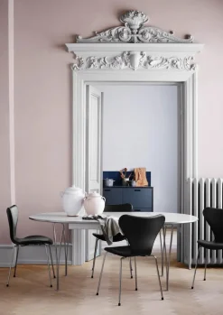 Piet Hein B619 Superellipse udtræksbord, 180/300 x 120 cm fra<Fritz Hansen Hot