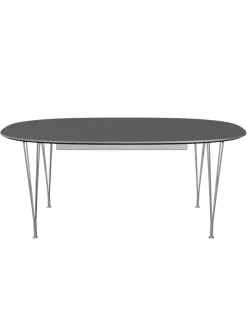 Piet Hein B619 Superellipse udtræksbord, 180/300 x 120 cm fra<Fritz Hansen Hot