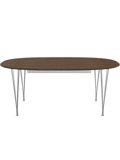 Piet Hein B619 Superellipse udtræksbord, 180/300 x 120 cm fra<Fritz Hansen Hot