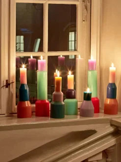 Pillar lys, M blue fra<HAY Discount