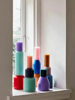 Pillar lys, M blue fra<HAY Discount