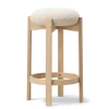 Pioneer Bar Stool, lacquered oak/zero 0001 fra<Fredericia Furniture Online