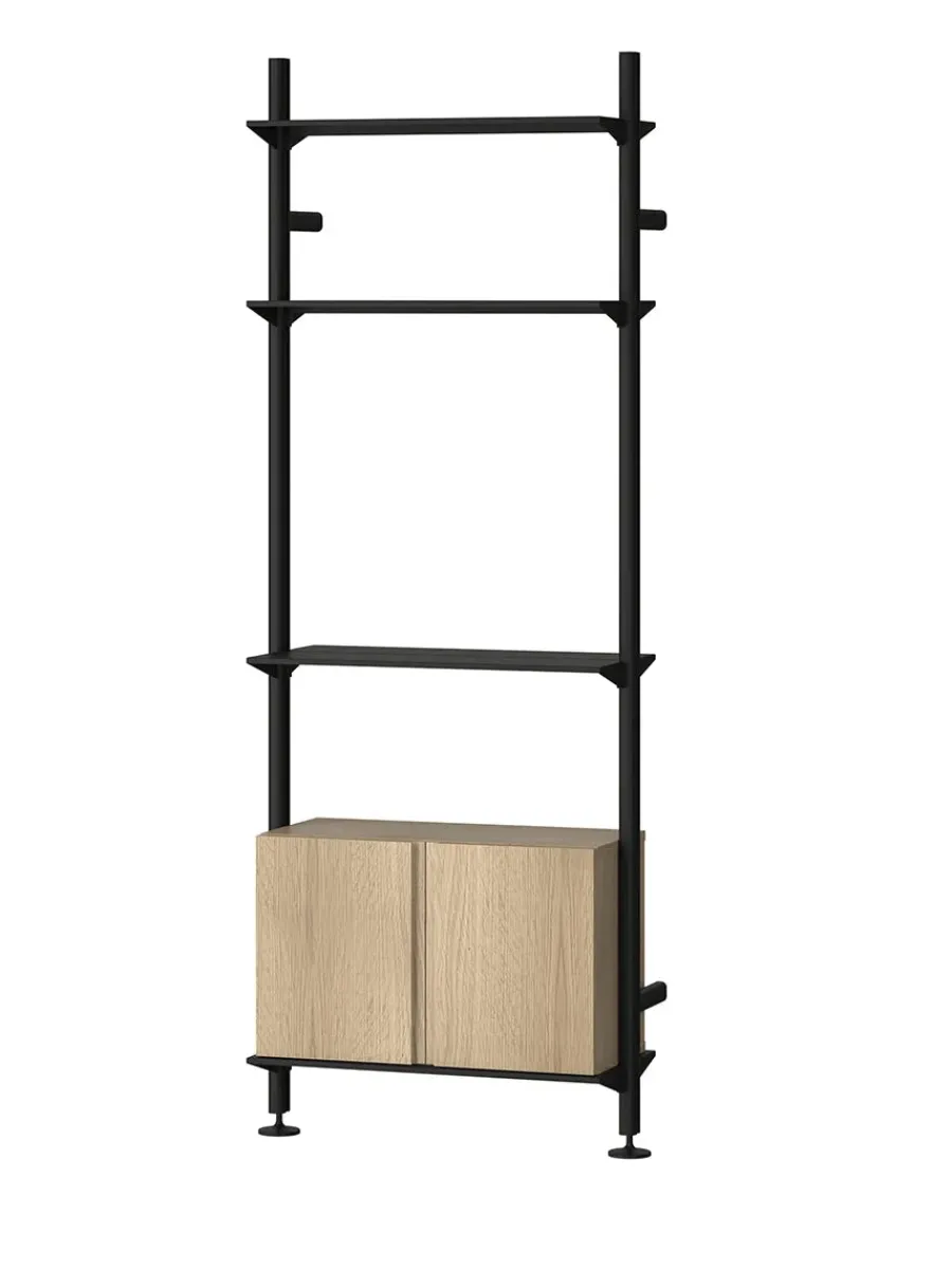 Pira G2 Floor-to-Wall Shelving Bundle B fra String<String Furniture Hot