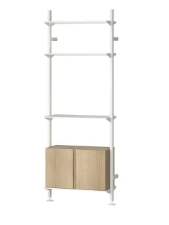 Pira G2 Floor-to-Wall Shelving Bundle B fra String<String Furniture Hot