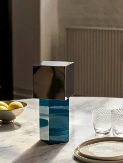 Pivot Portable Lamp, blue silver fra<&Tradition New