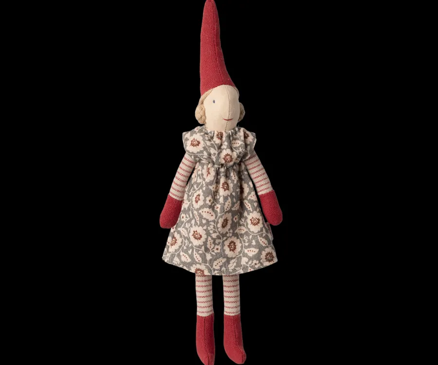 Pixy size 1 nissepige med Winter Mint dress, med magnet hænder og fod fra 2025<Maileg Hot