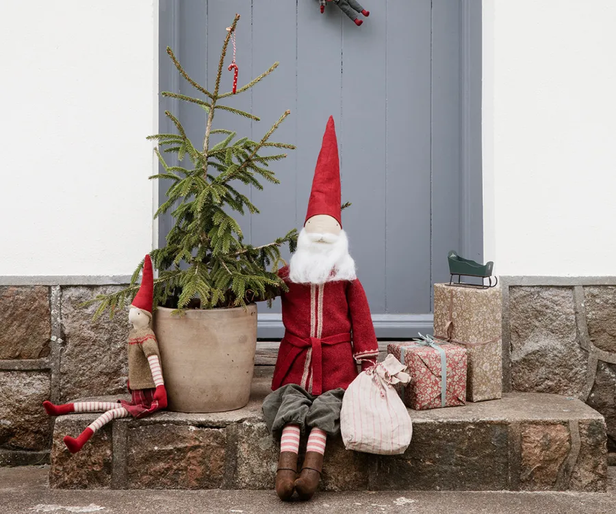 Pixy Size nissedreng med Stribet Strik Sweater fra 2025<Maileg Online