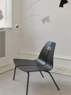 PK23 Lounge Chair, oak/steel af Poul Kjærholm<Fritz Hansen Hot