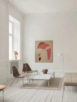 PK23 Lounge Chair, walnut/steel af Poul Kjærholm<Fritz Hansen