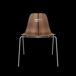 PK3 spisebordsstol, sort ask af Poul Kjærholm<Fritz Hansen Clearance