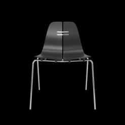 PK3 spisebordsstol, valnød af Poul Kjærholm<Fritz Hansen