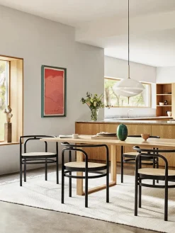 PK15 Stol, sortfarvet ask af Poul Kjærholm<Fritz Hansen Online