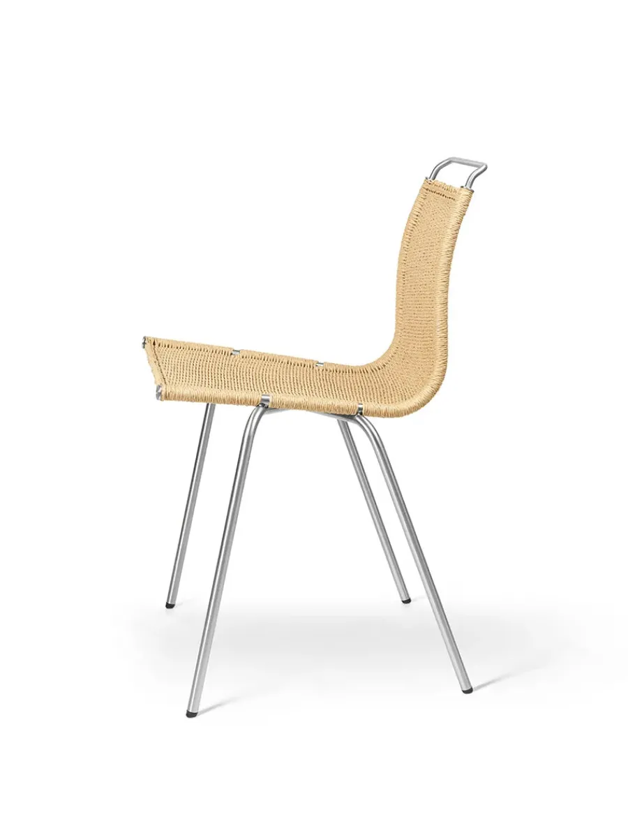 PK1 Stol, stål stel af Poul Kjærholm<Carl Hansen & Søn Hot