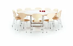 PK54A Tillægsring af Poul Kjærholm<Fritz Hansen Hot