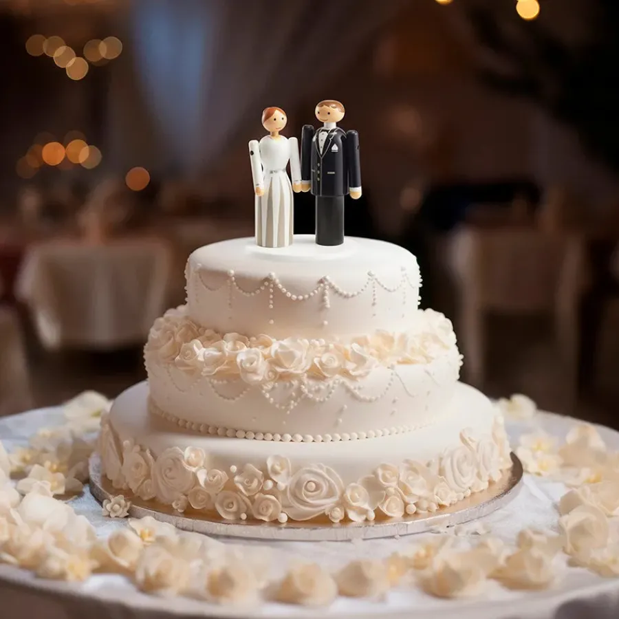 Platform til brudeparret af<Kay Bojesen Clearance