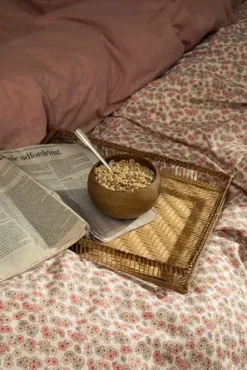 Pleasantly Sengetøj, hvid fra<Juna Outlet