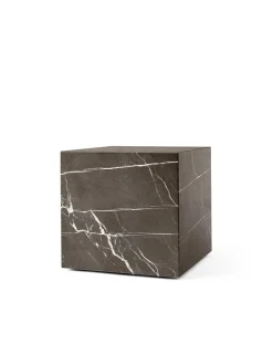 Plinth Cubic, grey galaxy marble fra<Audo Copenhagen Best