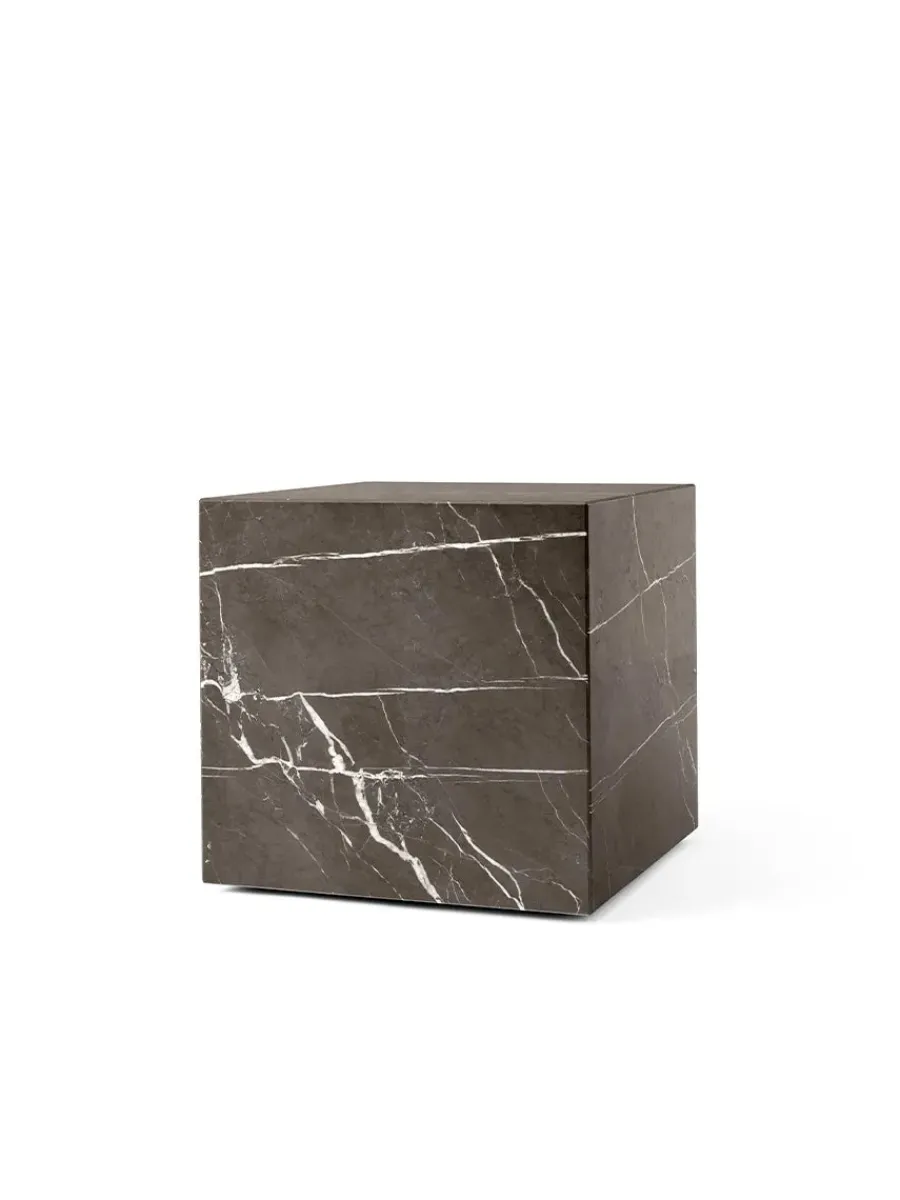 Plinth Cubic, grey galaxy marble fra<Audo Copenhagen Best