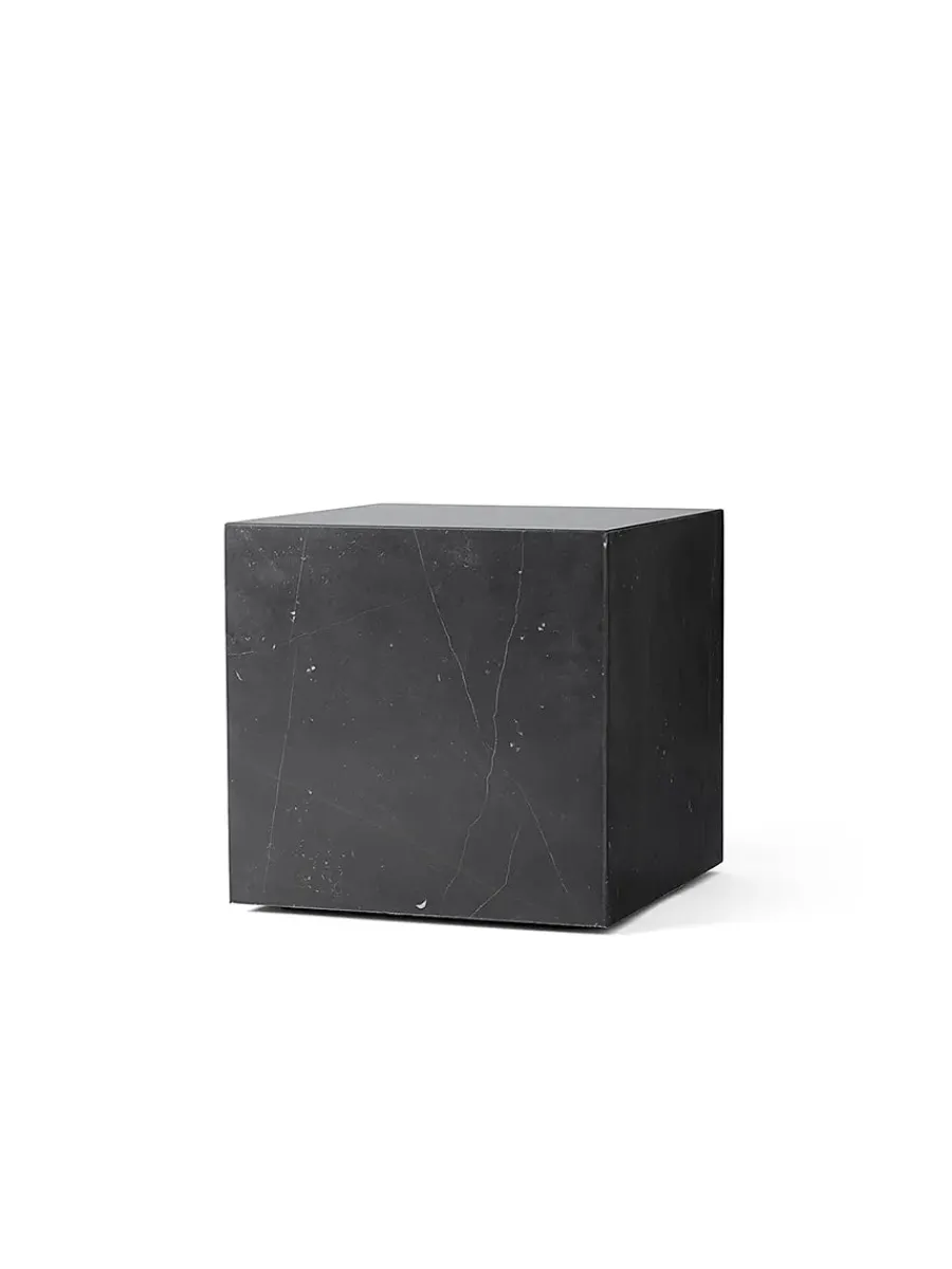 Plinth Cubic, grey galaxy marble fra<Audo Copenhagen Best