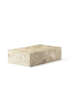 Plinth Low, grey galaxy marble fra<Audo Copenhagen Clearance