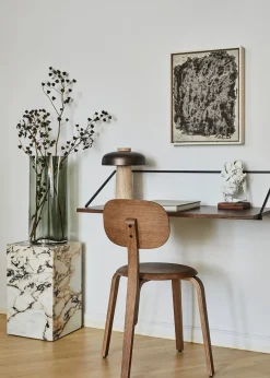 Plinth Tall Rose Calacatta Viola marmor fra<Audo Copenhagen Best