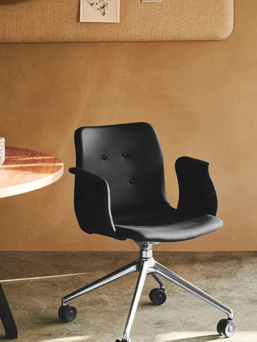 Primum Chair 4 Star Swivel m. Hjul fra<Bent Hansen Best