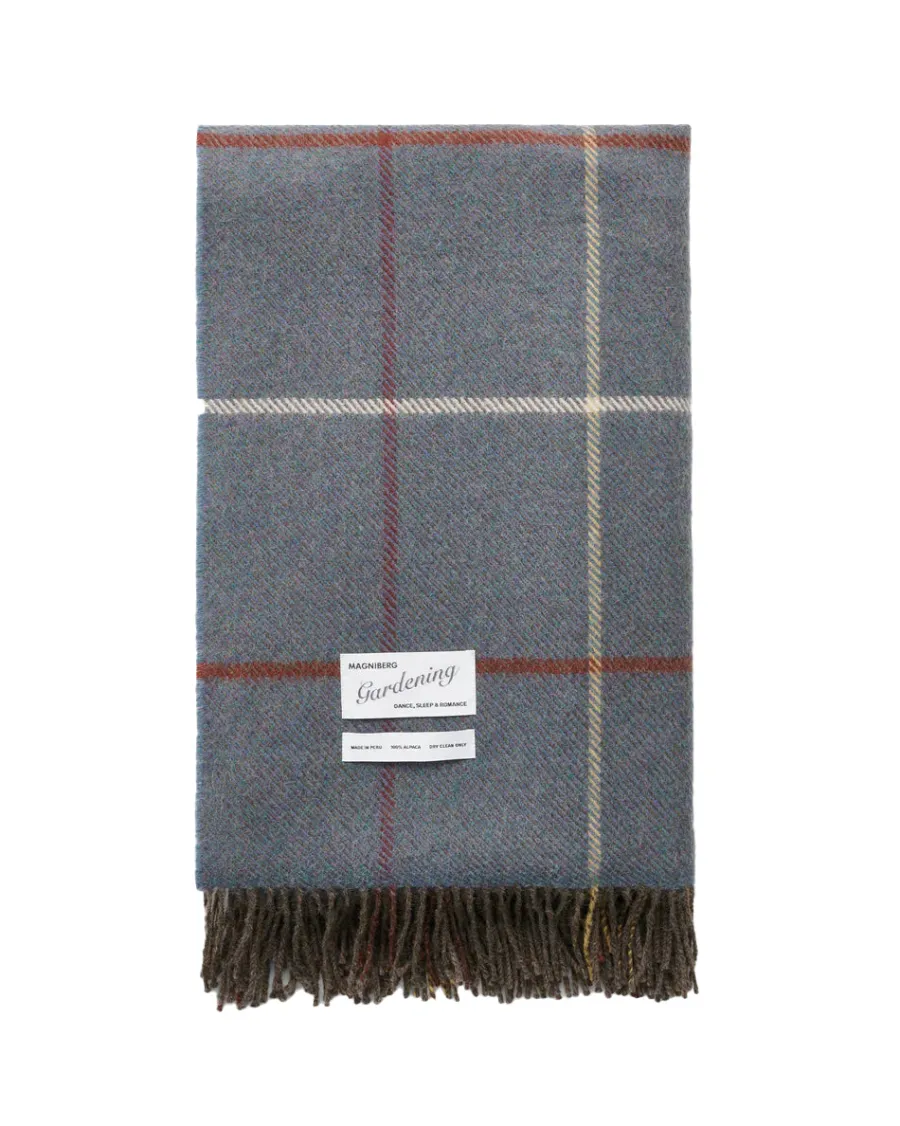 Princess blanket - Poppy seed blue fra<Magniberg Outlet