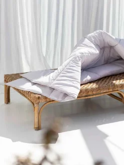 Puffy Blanket, dove grey fra<Bongusta Clearance