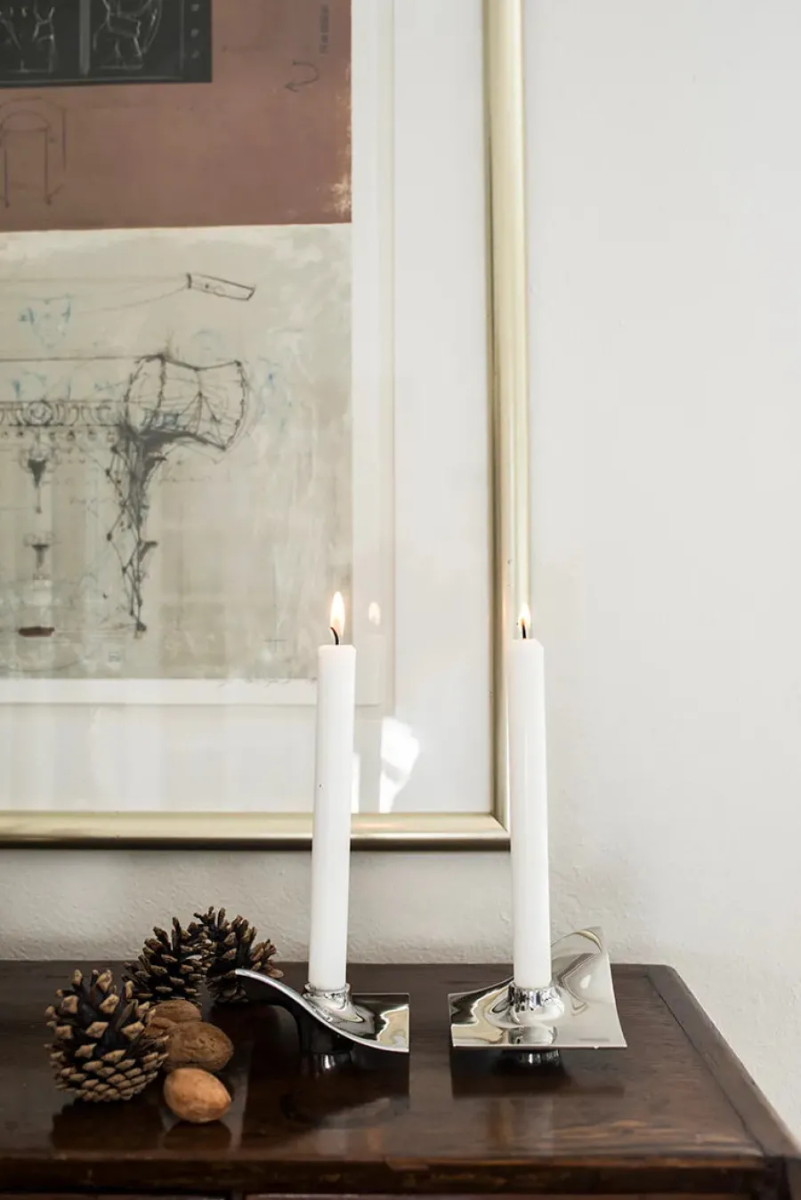 Quartet lysestager, 2 stk. fra<Architectmade