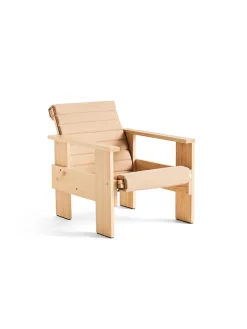 Quilted sædehynde til Crate Loungechair, Beige fra<HAY Best