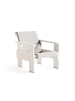 Quilted sædehynde til Crate Loungechair, Sky Grey fra<HAY Best