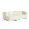 Quilton 2,5 pers. Sofa, kombination 19, venstre fra<HAY Outlet