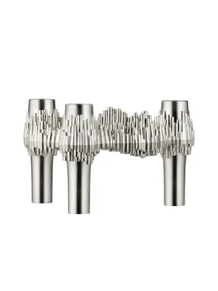 Quist Lysestage, børstet krom fra<STOFF Nagel Sale